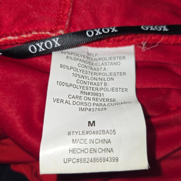 XOXO Womens Medium Strapless Mini Dress Bodycon Event Romantic Feminine Holiday - Picture 2 of 10